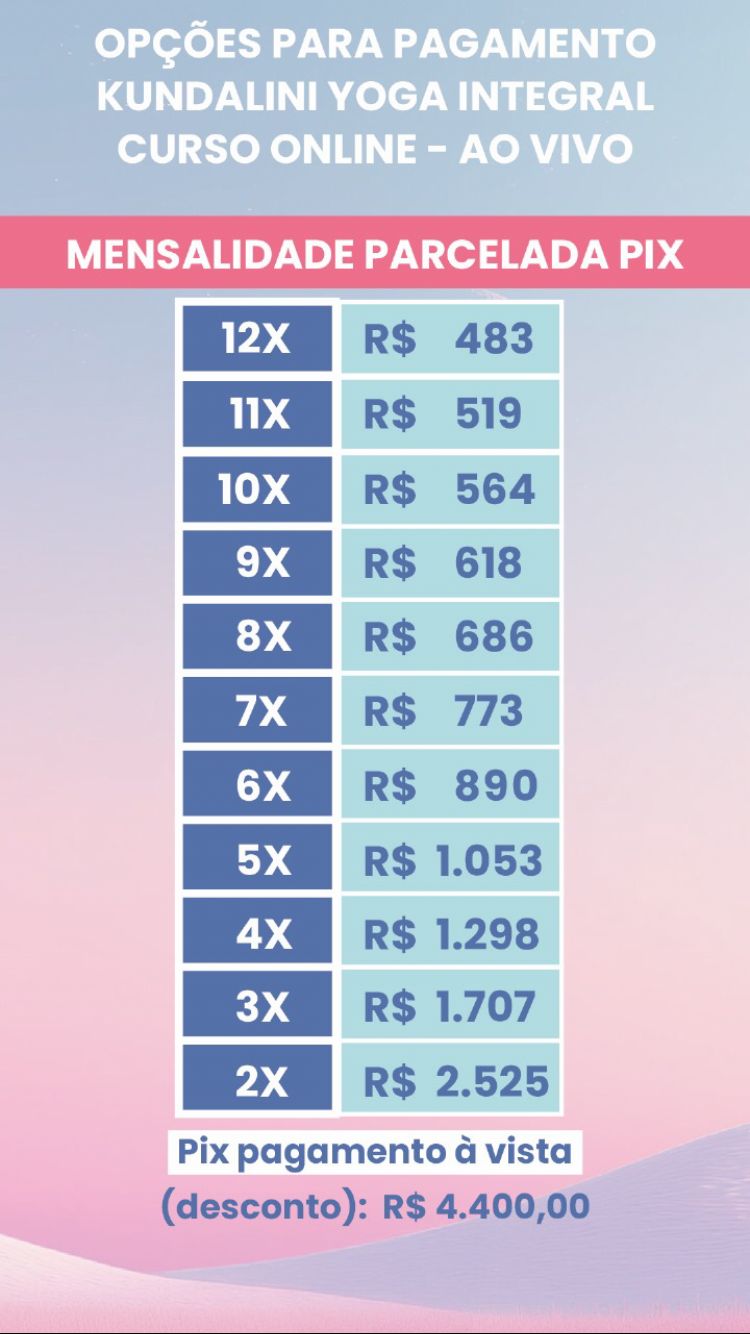 Parcelamento em PIX