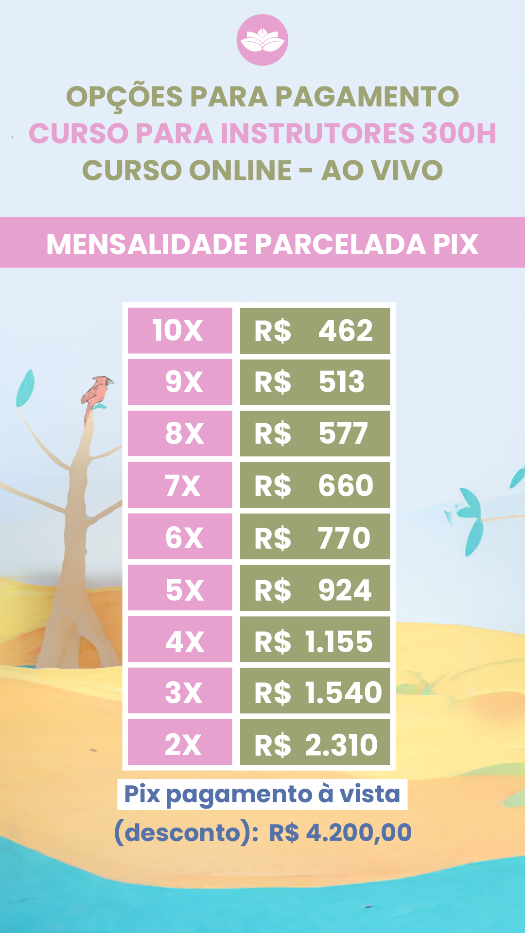 Parcelamento em PIX