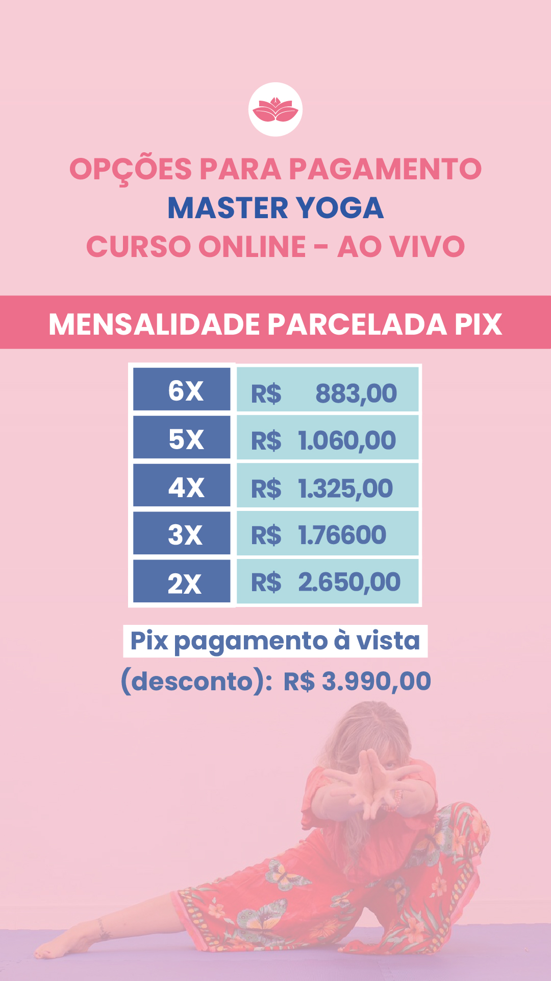 Parcelamento em PIX